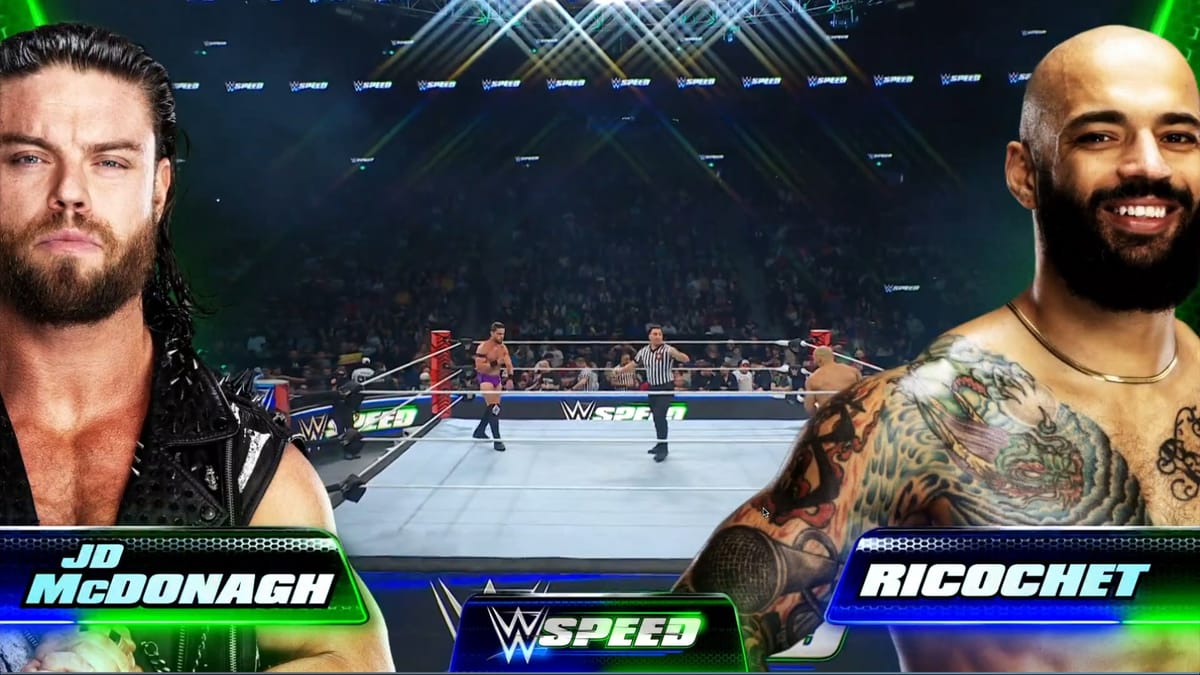 WWE Speed - Episode 4 - Ricochet vs JD McDonagh