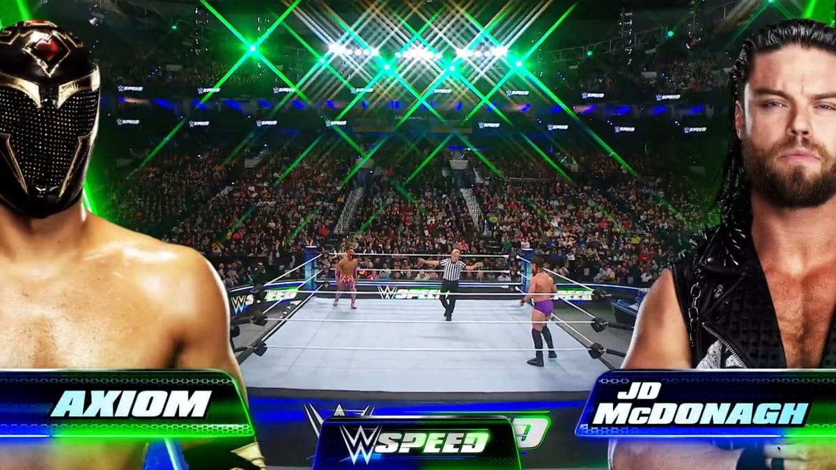 WWE Speed - Episode 2 - Axiom vs JD McDonagh