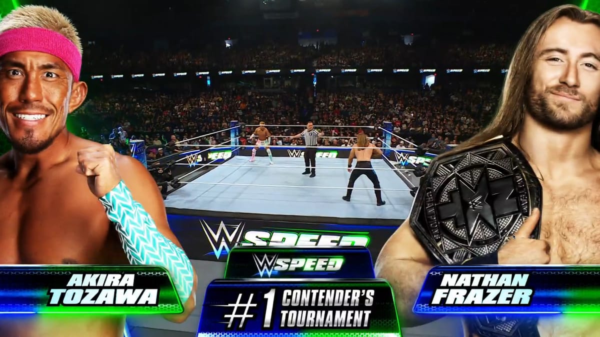 WWE Speed - Episode 16 - Nathan Frazer vs Akira Tozawa