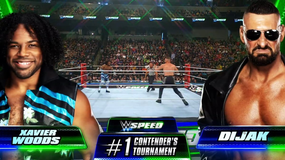 WWE Speed Episode 15 - Xavier Woods vs Dijak
