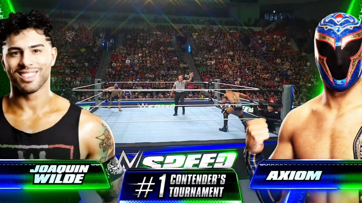 WWE Speed - Episode 22 - Joaquin Wilde vs Axiom