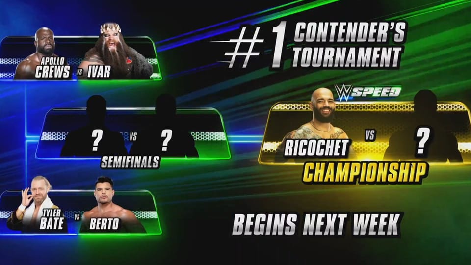 New #1 Contender's Tournament Announced