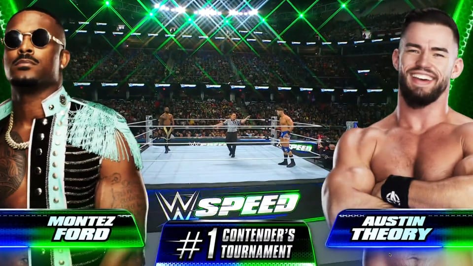 WWE Speed - Episode 25 - Austin Theory vs Montez Ford